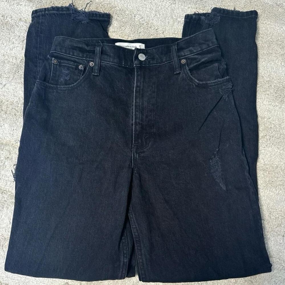 Abercrombie & Fitch 90s Straight Ultra High Rise